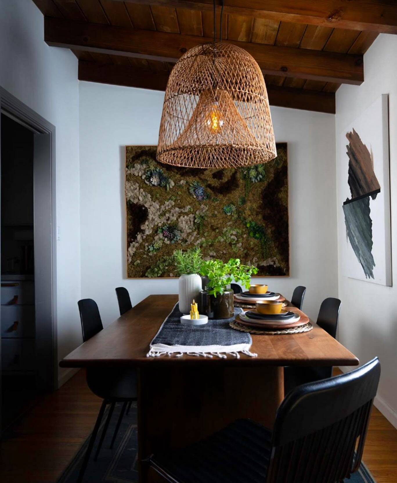 Nassa Woven Bamboo Pendant Light - KB&A The Home Improvement Store