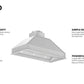 ZLINE Ducted Remote Blower 400 CFM Range Hood Insert in Stainless Steel (698-RS) - KB&A The Home Improvement Store