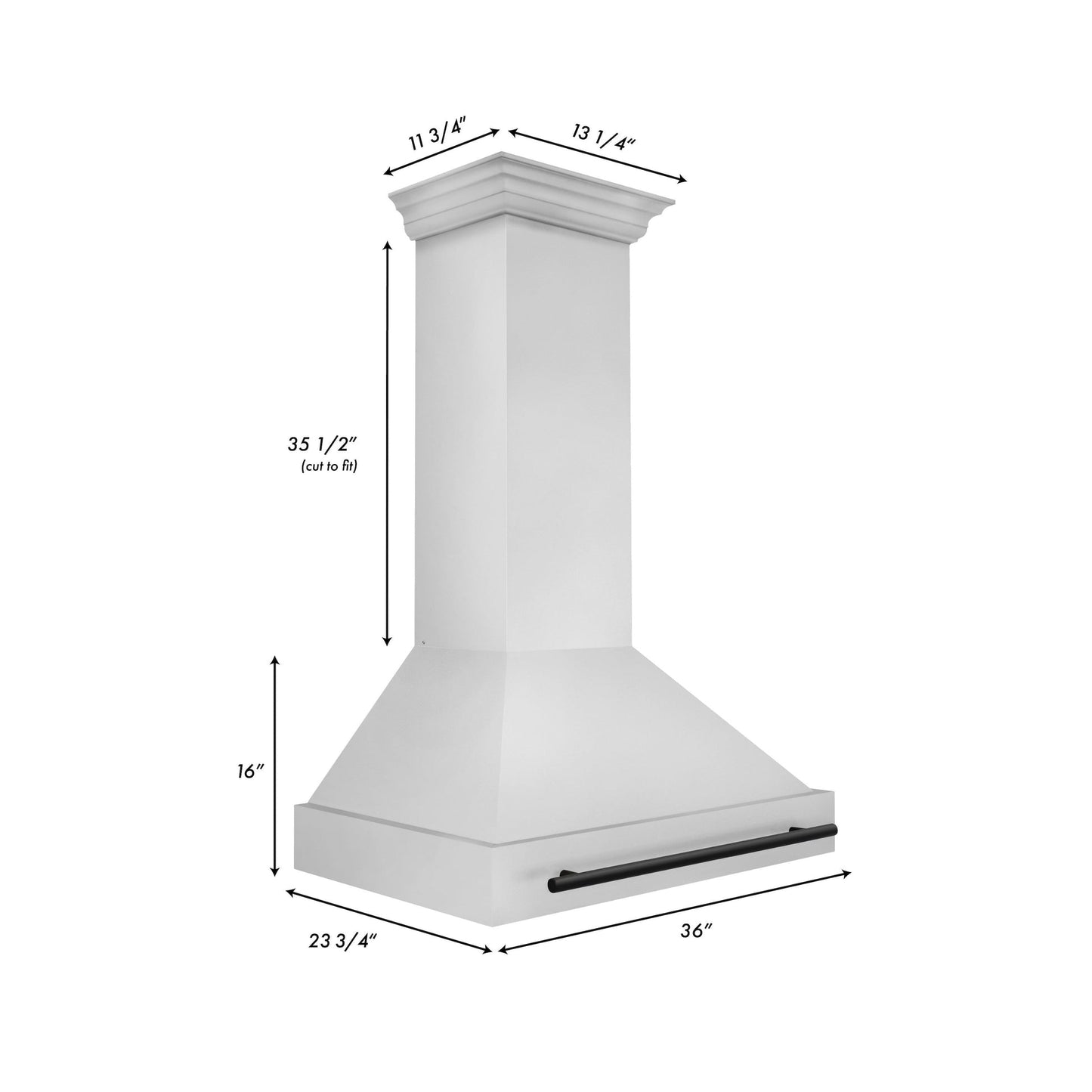 ZLINE 36" Autograph Edition Kitchen Package with Stainless Steel Dual Fuel Range and Range Hood with Matte Black Accents (2AKP-RARH36-MB) - KB&A The Home Improvement Store