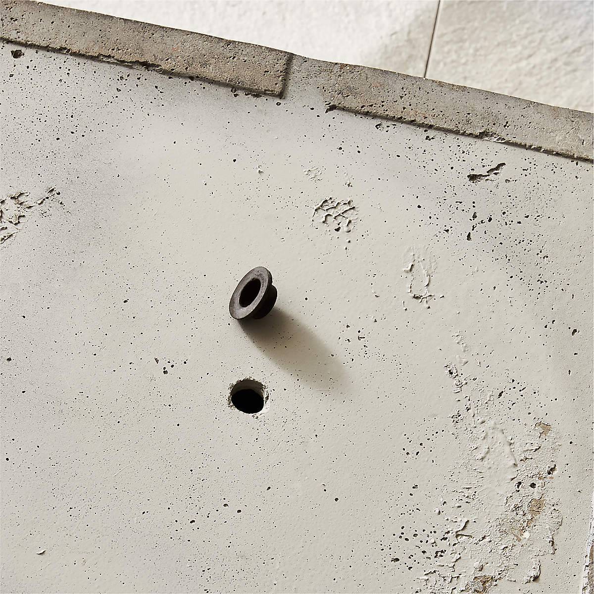 Ash Square Dark Grey Cement Indoor/Outdoor Planter Small - KB&A The Home Improvement Store