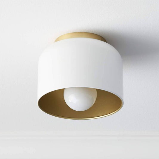 Bell White Flush Mount Light - KB&A The Home Improvement Store