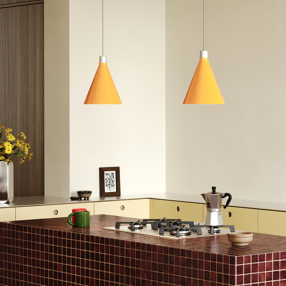 Bower Pendant Light Small in Yellow - KB&A The Home Improvement Store