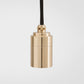 Linear Triple Pendant in Brass + Sphere IV - KB&A The Home Improvement Store