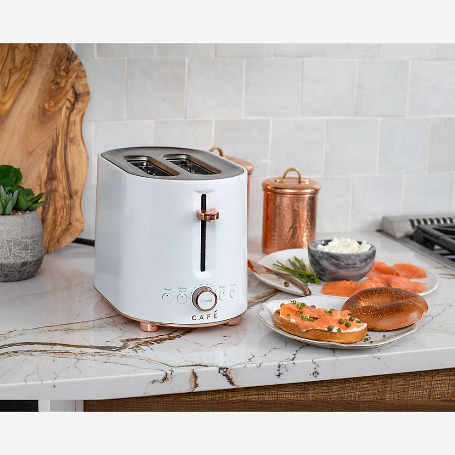Café ™ Express Finish Matte White 2-Slice Toaster - KB&A The Home Improvement Store