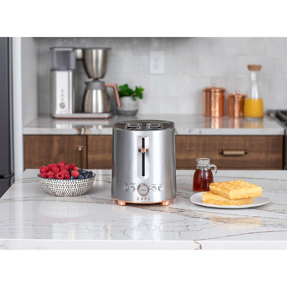 Café ™ Express Finish Stainless Steel 2-Slice Toaster - KB&A The Home Improvement Store