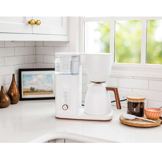 Café ™ Matte White 10-Cup Drip Coffee Maker with Thermal Carafe - KB&A The Home Improvement Store