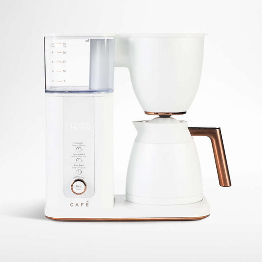 Café ™ Matte White 10-Cup Drip Coffee Maker with Thermal Carafe - KB&A The Home Improvement Store