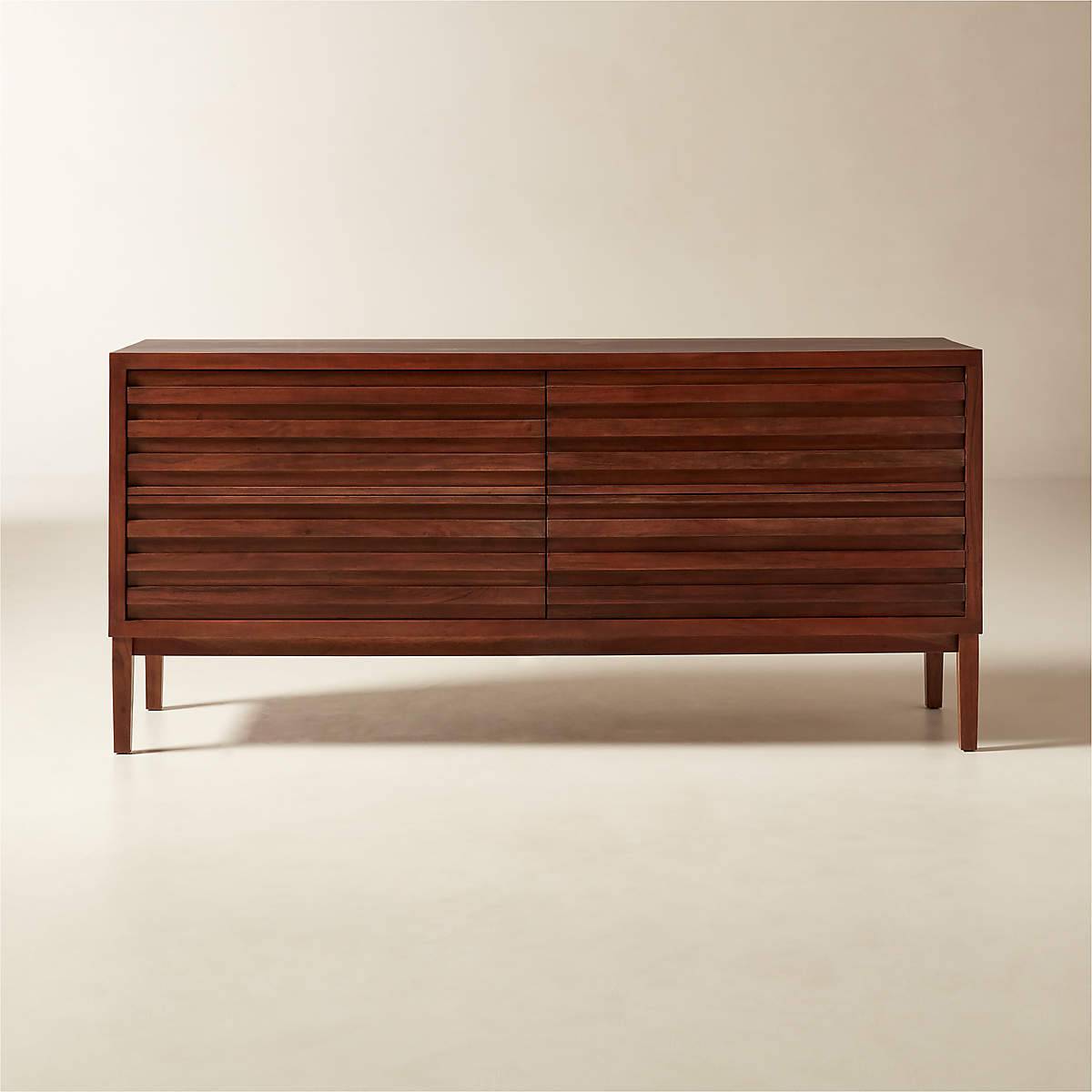 Campo 4-Drawer Acacia Wood Dresser - KB&A The Home Improvement Store