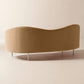 Curvo 75" Camel Velvet Apartment Sofa by goop 75" Sofa - KB&A The Home Improvement Store