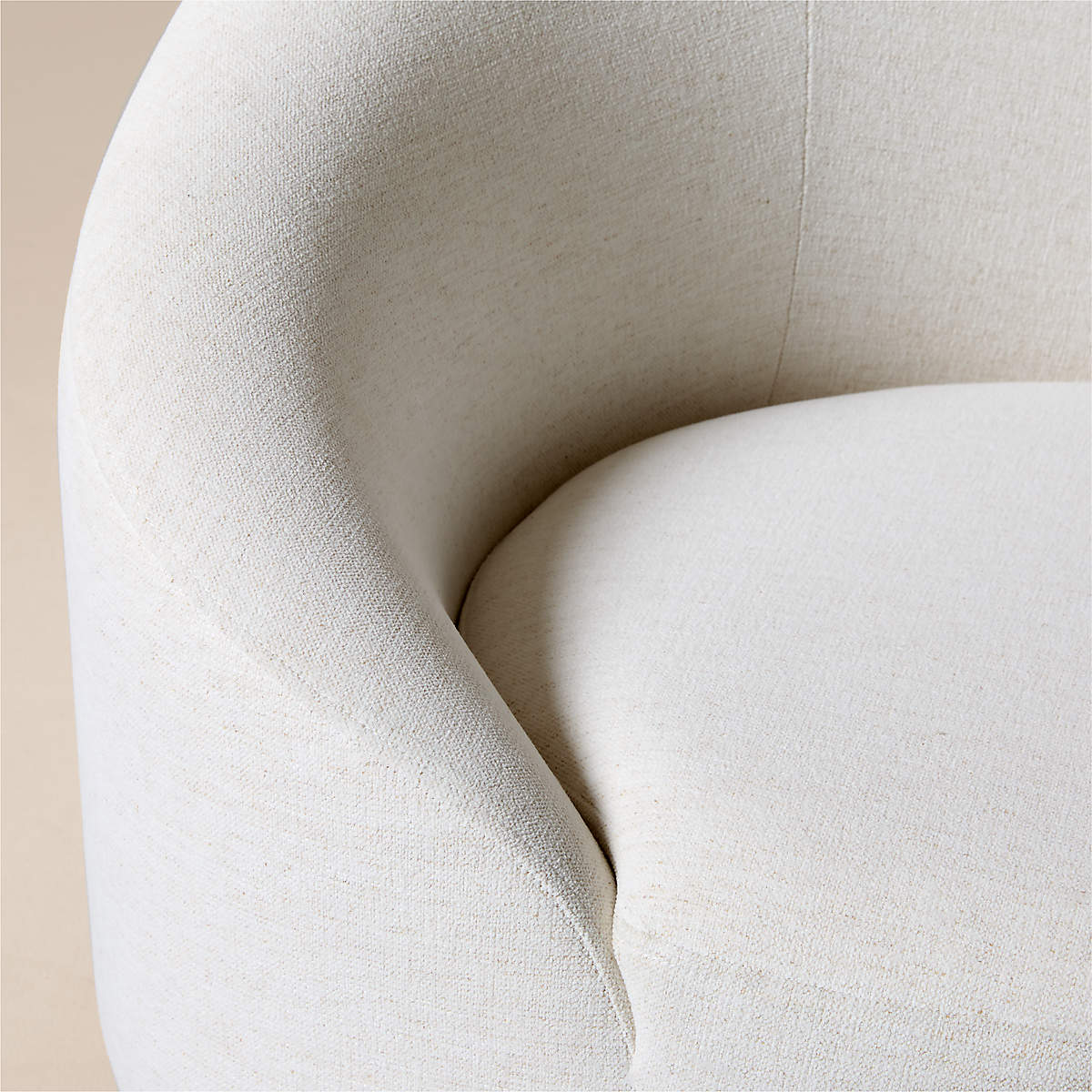 Curvo 75" Camel Velvet Apartment Sofa by goop 75" Sofa - KB&A The Home Improvement Store