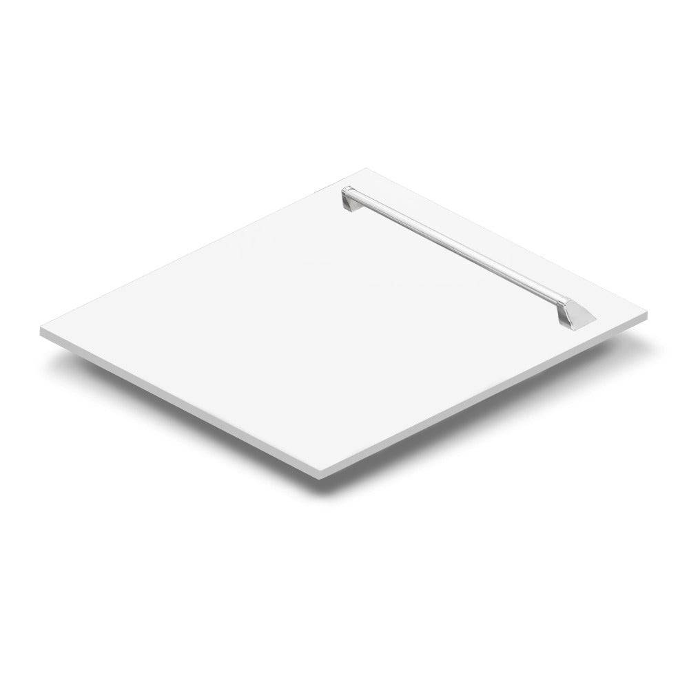 ZLINE 24" Tallac Series 3rd Rack Tall Tub Dishwasher in White Matte with Stainless Steel Tub, 51dBa (DWV-WM-24) - KB&A The Home Improvement Store