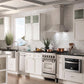 ZLINE 24 in. 2.8 cu. ft. Legacy Dual Fuel Range with 4 Burner Gas Cooktop and Electric Convection Oven in Stainless Steel with DuraSnow® Door (RA-SN-24) - KB&A The Home Improvement Store