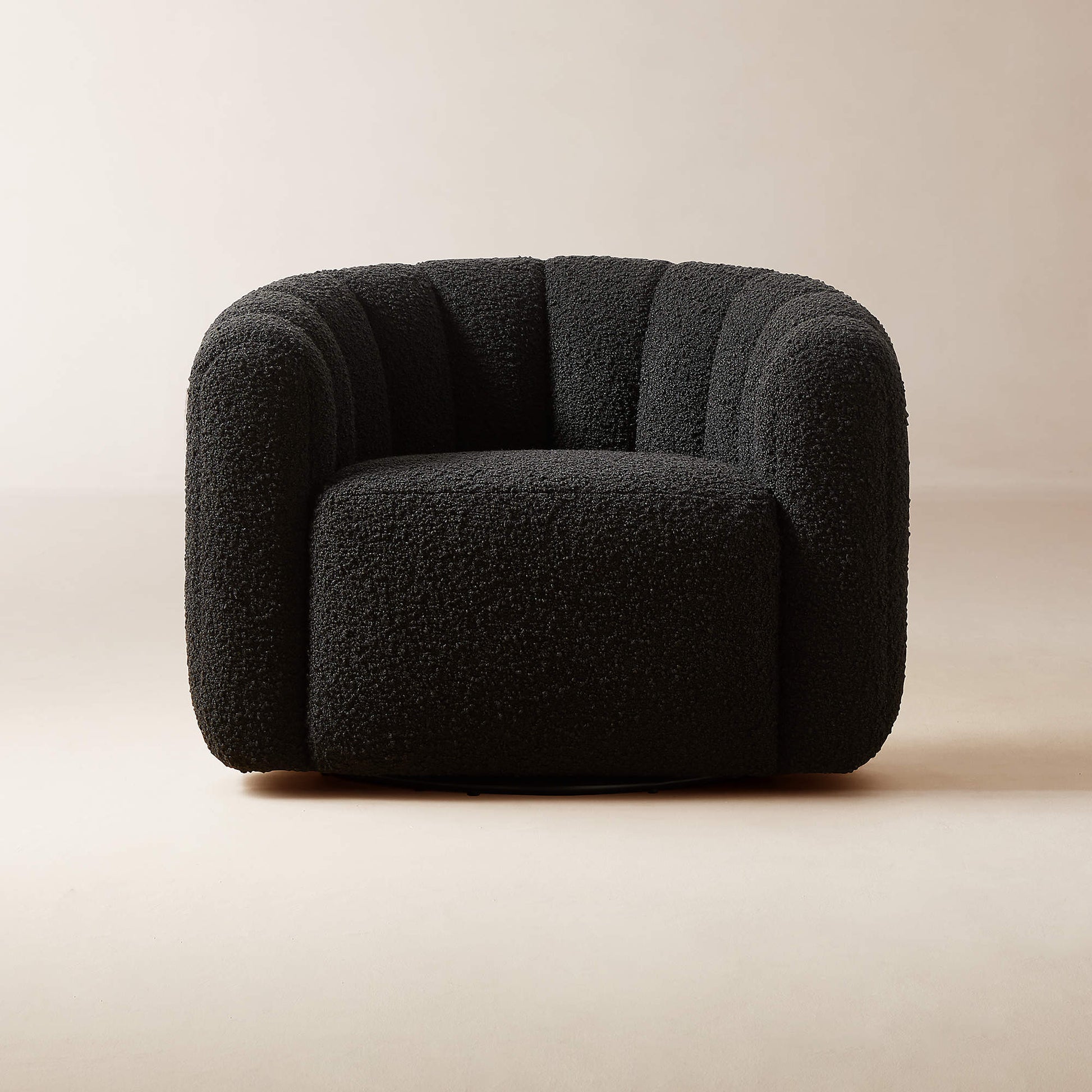 Fitz Channeled Russet Velvet Swivel Chair Set of 2 - KB&A The Home Improvement Store