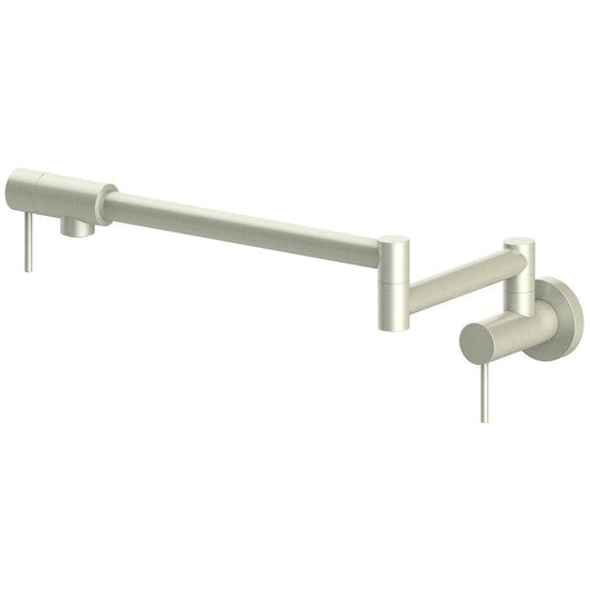 ZLINE Gemini Pot Filler in Brushed Nickel (GEM-FPF-BN) - KB&A The Home Improvement Store