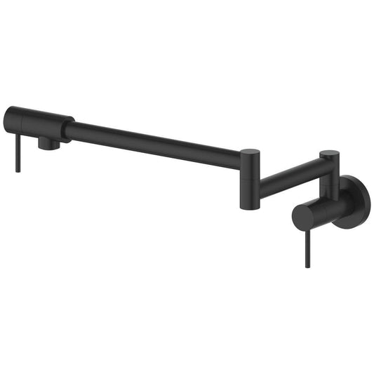 ZLINE Gemini Matte Black Pot Filler (GEM-FPF-MB) - KB&A The Home Improvement Store