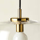 Halen Blackened Brass Pendant Light with Clear Glass Shade - KB&A The Home Improvement Store