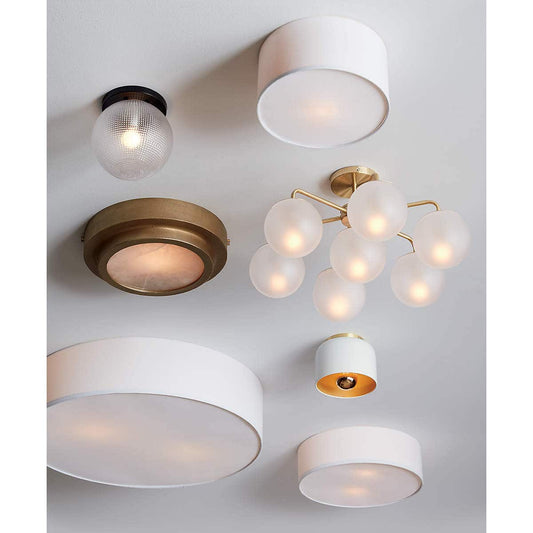 Bell White Flush Mount Light - KB&A The Home Improvement Store