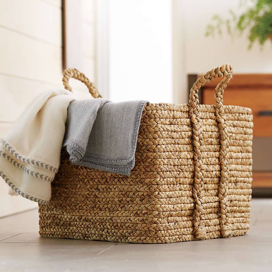 Tyler Square Basket With Rope Handle - KB&A The Home Improvement Store