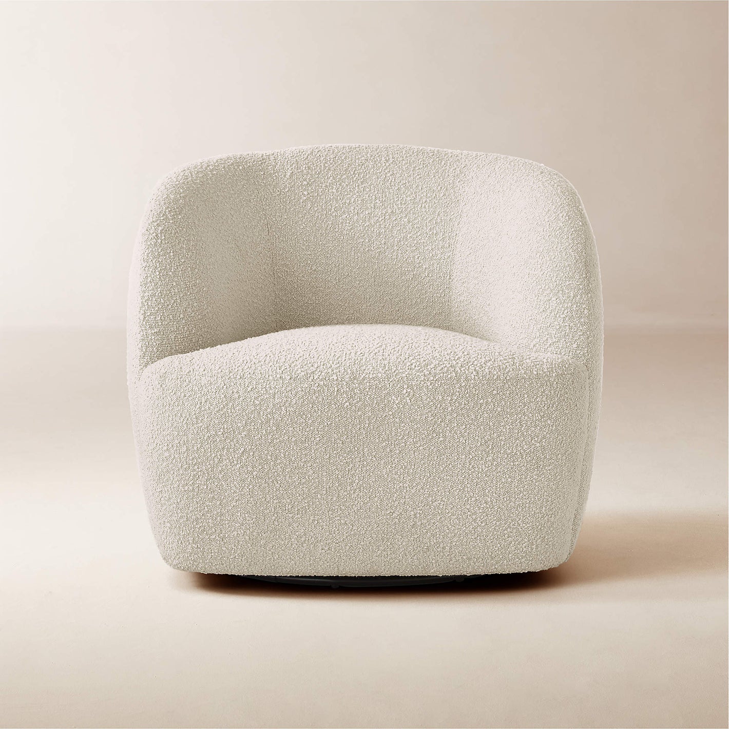 GWYNETH IVORY BOUCLE SWIVEL CHAIR SET OF 2 BY GOOP - KB&A The Home Improvement Store