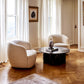 GWYNETH IVORY BOUCLE SWIVEL CHAIR SET OF 2 BY GOOP - KB&A The Home Improvement Store