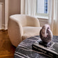 GWYNETH IVORY BOUCLE SWIVEL CHAIR SET OF 2 BY GOOP - KB&A The Home Improvement Store
