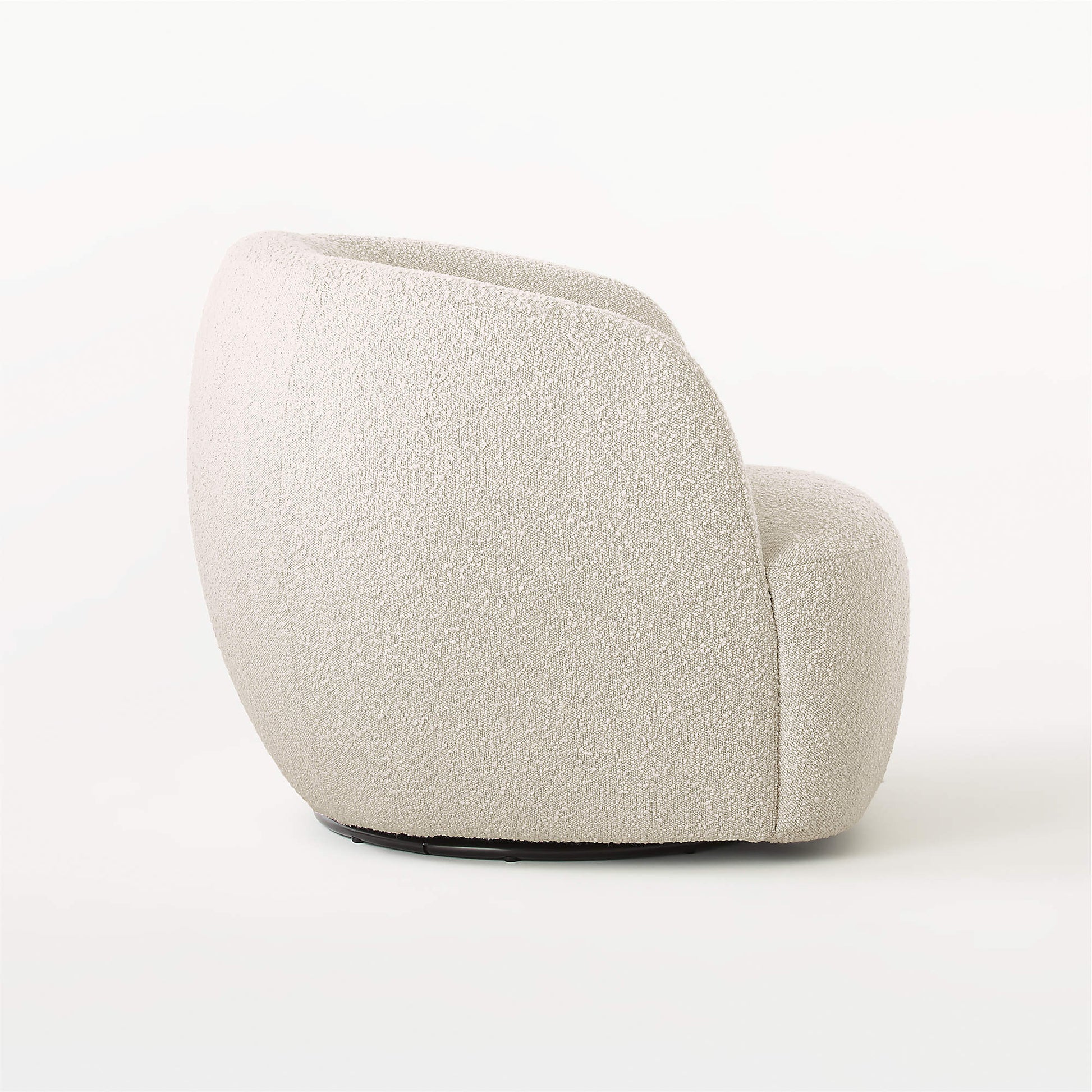 GWYNETH IVORY BOUCLE SWIVEL CHAIR SET OF 2 BY GOOP - KB&A The Home Improvement Store