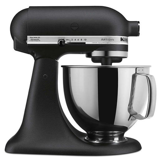 KitchenAid ® Artisan® Series Cast Iron Black 5-Quart Tilt-Head Stand Mixer - KB&A The Home Improvement Store