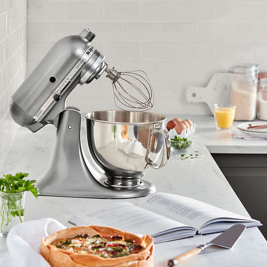KitchenAid ® Artisan ® Series Contour Silver 5-Quart Tilt-Head Stand Mixer - KB&A The Home Improvement Store