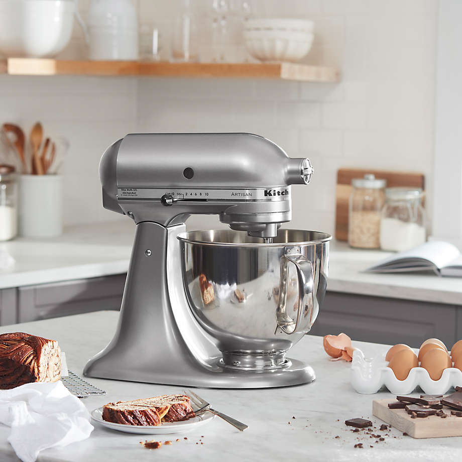 KitchenAid ® Artisan ® Series Contour Silver 5-Quart Tilt-Head Stand Mixer - KB&A The Home Improvement Store
