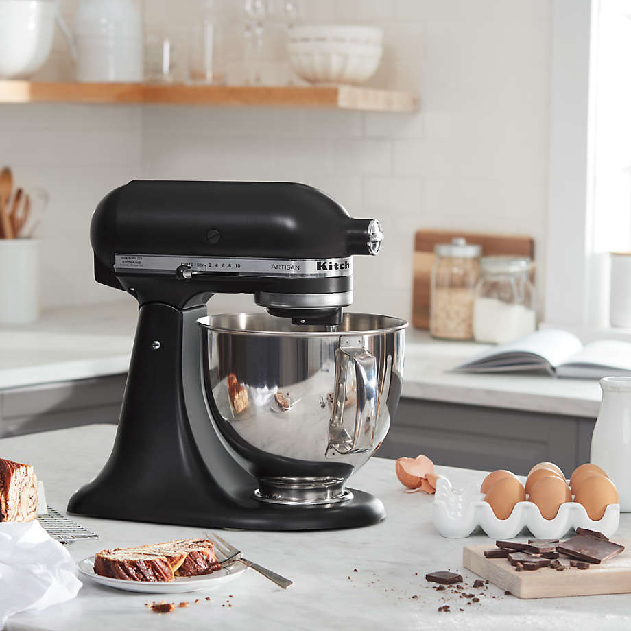 KitchenAid ® Artisan® Series Matte Black 5-Quart Tilt-Head Stand Mixer - KB&A The Home Improvement Store