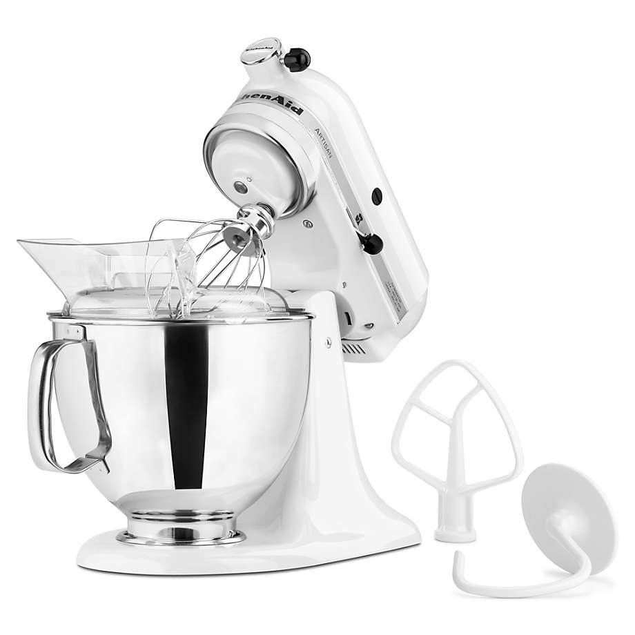 KitchenAid ® Artisan® Series White 5-Quart Tilt-Head White Stand Mixer - KB&A The Home Improvement Store
