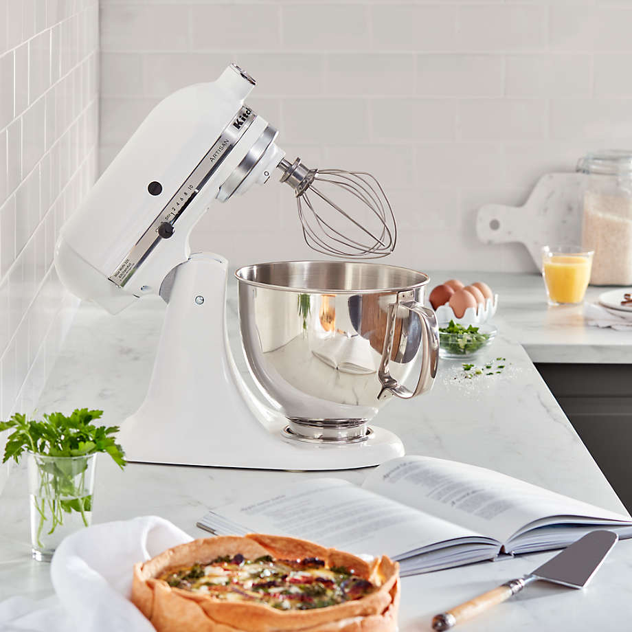 KitchenAid ® Artisan® Series White 5-Quart Tilt-Head White Stand Mixer - KB&A The Home Improvement Store