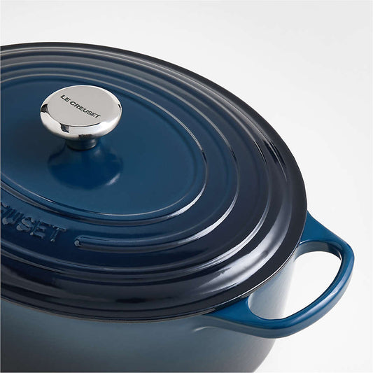 Le Creuset Signature ® 8-Qt. Nuit Enameled Cast Iron Oval Dutch Oven - KB&A The Home Improvement Store