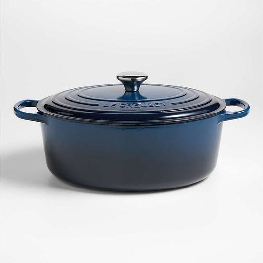 Le Creuset Signature ® 8-Qt. Nuit Enameled Cast Iron Oval Dutch Oven - KB&A The Home Improvement Store