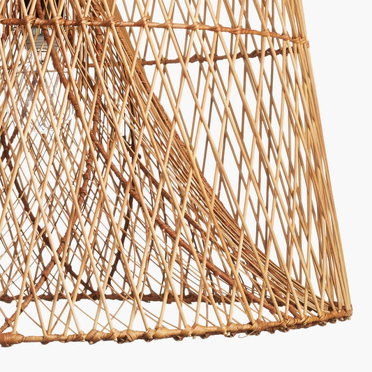Nassa Woven Bamboo Pendant Light - KB&A The Home Improvement Store