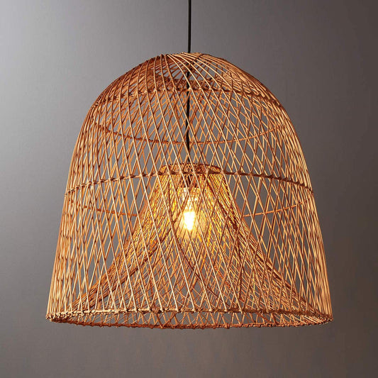 Nassa Woven Bamboo Pendant Light - KB&A The Home Improvement Store