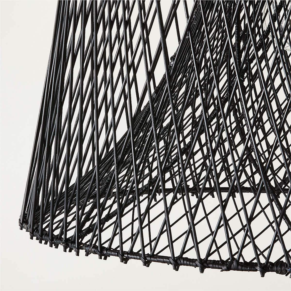 Nassa Woven Bamboo Pendant Light - KB&A The Home Improvement Store