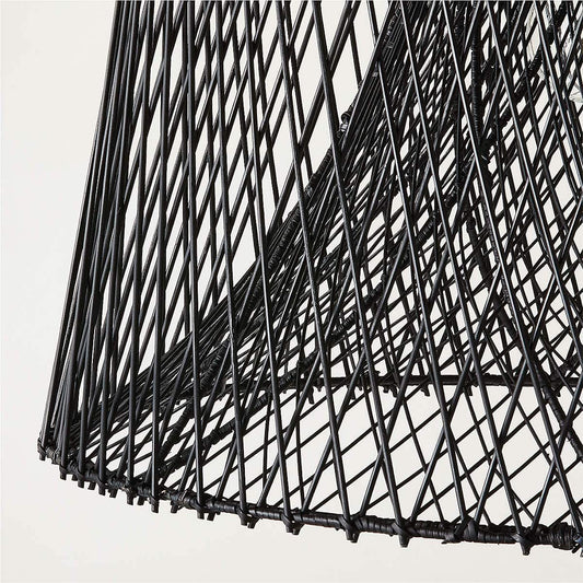 Nassa Woven Bamboo Pendant Light - KB&A The Home Improvement Store