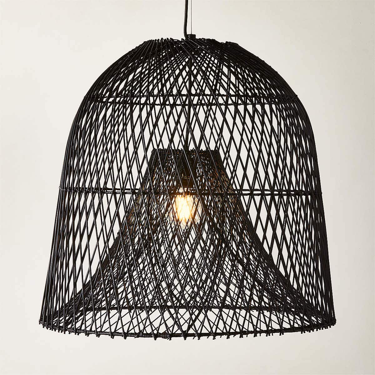 Nassa Woven Bamboo Pendant Light - KB&A The Home Improvement Store