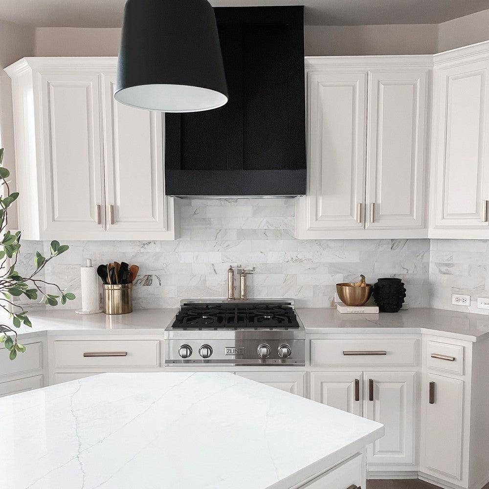 ZLINE 30 in. Porcelain Gas Stovetop with 4 Gas Burners (RT30) - KB&A The Home Improvement Store