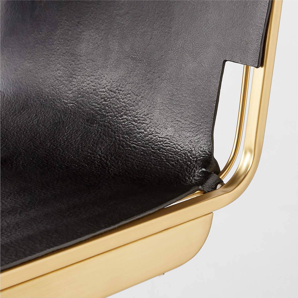Rake Black Counter Stool by Kravitz Design - KB&A The Home Improvement Store