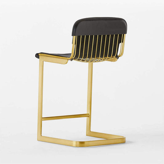 Rake Black Counter Stool by Kravitz Design - KB&A The Home Improvement Store
