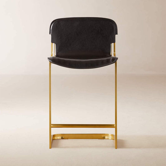 Rake Black Counter Stool by Kravitz Design - KB&A The Home Improvement Store