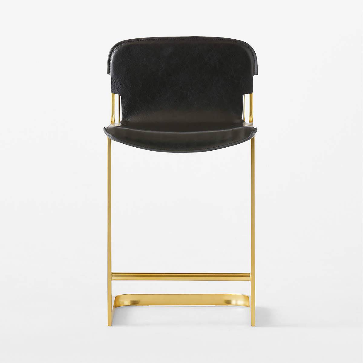 Rake Black Counter Stool by Kravitz Design - KB&A The Home Improvement Store