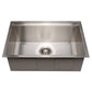 ZLINE 27 in. Garmisch Undermount Single Bowl Kitchen Sink with Bottom Grid and Accessories (SLS-27S) - KB&A The Home Improvement Store