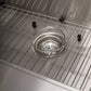 ZLINE 33 in. Moritz Farmhouse Apron Mount Single Bowl Kitchen Sink with Bottom Grid and Accessories (SLSAP-33S) - KB&A The Home Improvement Store