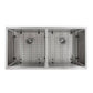 ZLINE 36 in. Anton Undermount Double Bowl Kitchen Sink with Bottom Grid (SR50D-36S) - KB&A The Home Improvement Store