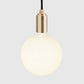 Linear Triple Pendant in Brass + Sphere IV - KB&A The Home Improvement Store