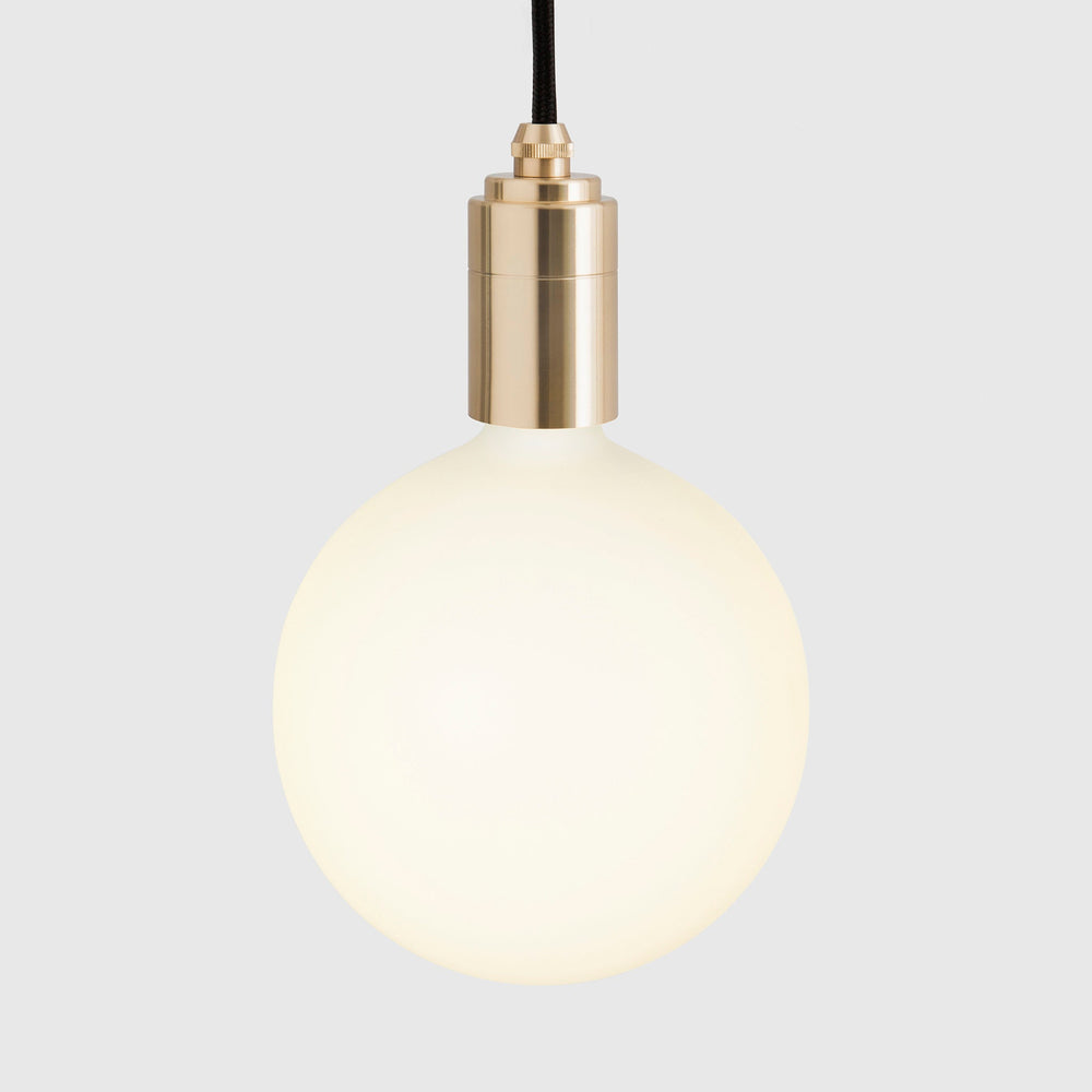 Linear Triple Pendant in Brass + Sphere IV - KB&A The Home Improvement Store