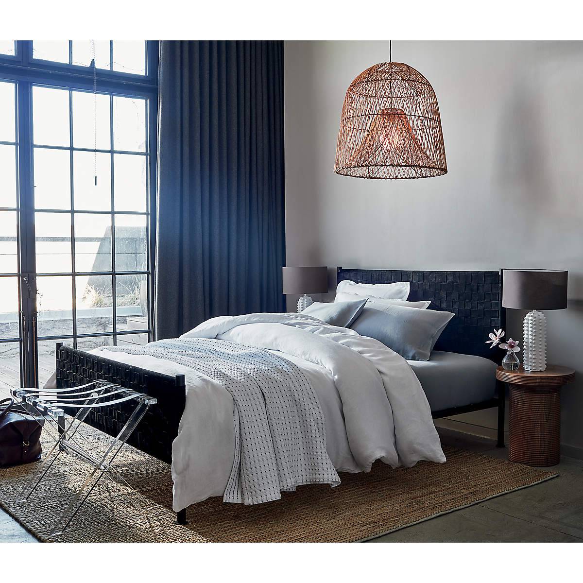 Nassa Woven Bamboo Pendant Light - KB&A The Home Improvement Store